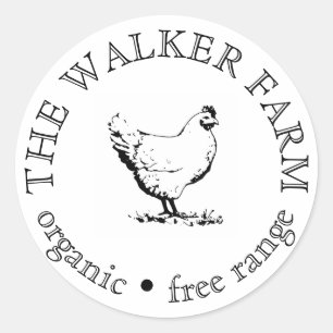 Sticker Rond Logo promotionnel personnalisé