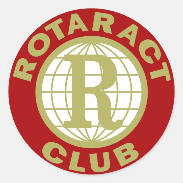 Sticker Rond Logo Rotaract (Devant)