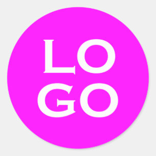 Sticker Rond Logo sur mesure de l'entreprise ou de l'entreprise
