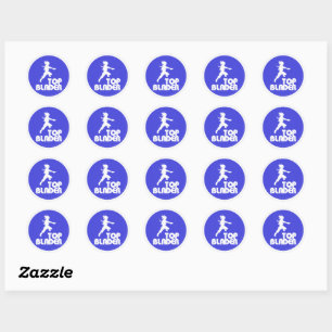 Sticker Rond Logo Top Blader