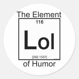 Sticker Rond LOL d'élément