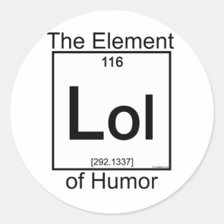 Sticker Rond LOL d'élément