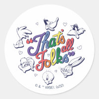 LOONEY TUNES™ - That's All Folks ! Pride Badge
