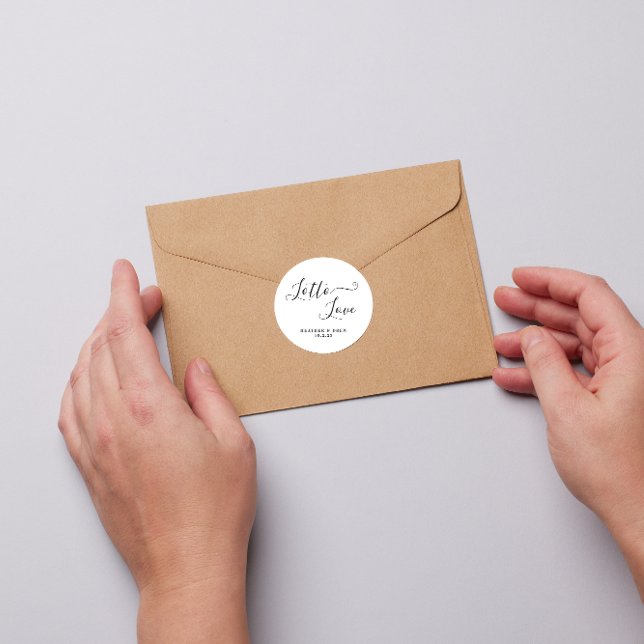 Sticker Rond Lotto Love Lottery Scratcher Mariage Faveur (Créateur téléchargé)