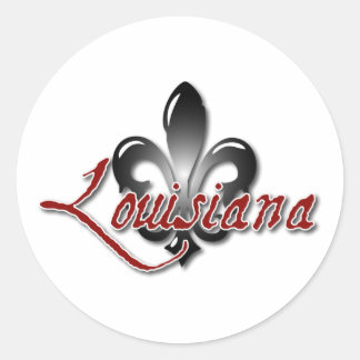 Sticker Rond Louisiane