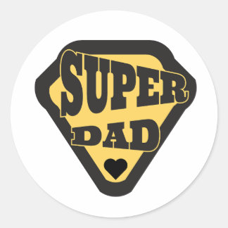 Sticker Rond Love Dad - Family Love