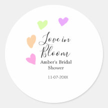 Love en fleurs cœur coloré nom de la fête de maria