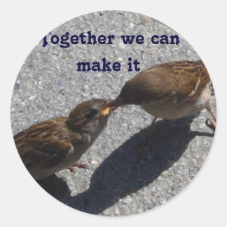 Sticker Rond Love et Share_Sticker