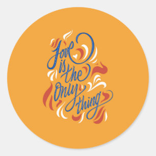 Sticker Rond Love is the only thing
