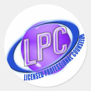 STICKER ROND LPC SWOOSH LOGO CONSEILLER PROFESSIONNEL AUTORISÉ