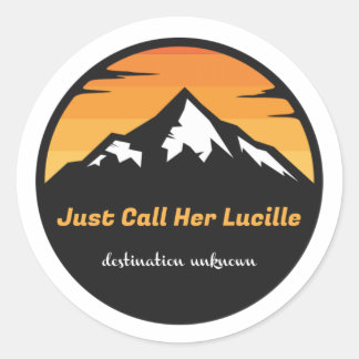 Sticker Rond Lucille Merch