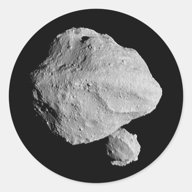 Sticker Rond Lucy Mission Dinkinesh Binary Asteroid (Devant)