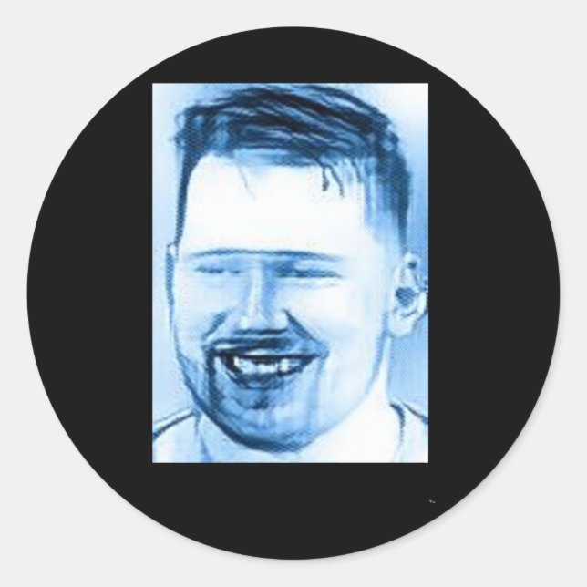 Sticker Rond Luka Doncic (Devant)