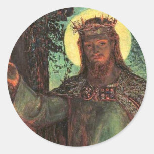 Sticker Rond Lumière Holman Hunt du monde