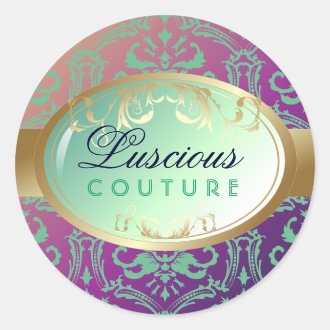 Sticker Rond Luminosité 311-Luscious - Aloha Fade (Devant)