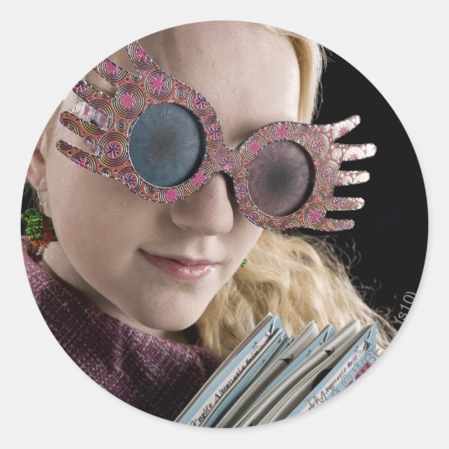 Sticker Rond Luna Lovegood 2 (Devant)