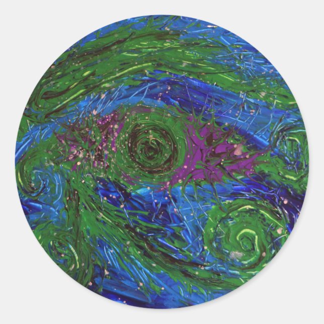 Sticker Rond Lune (Devant)