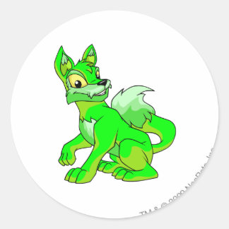 Sticker Rond Lupe