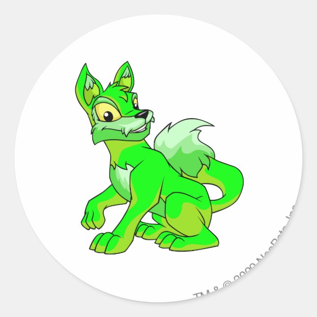 Sticker Rond Lupe (Devant)