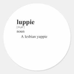 STICKER ROND LUPPIE