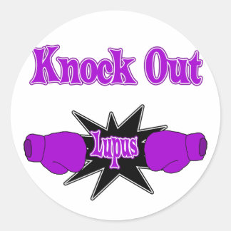 Sticker Rond Lupus