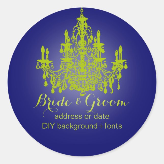 Sticker Rond lustre vert matcha PixDezines / fond DIY (Devant)