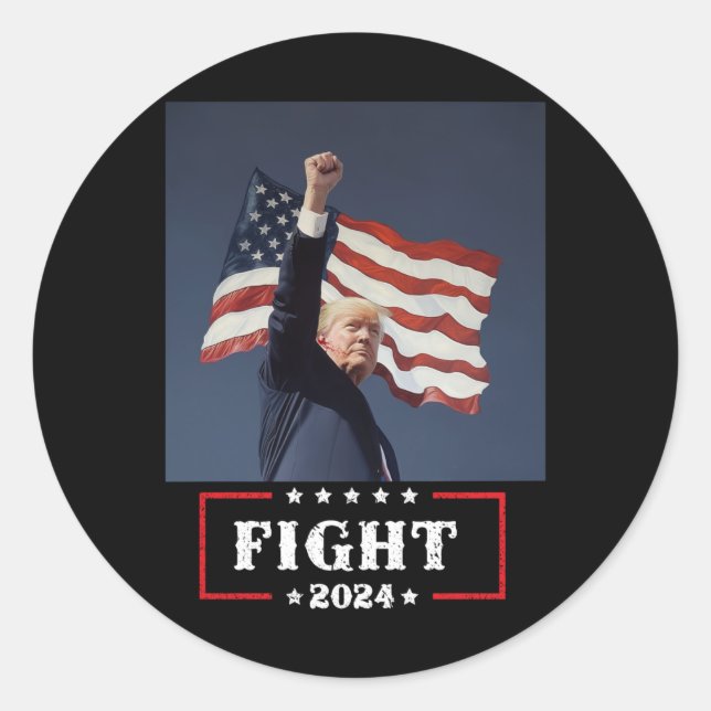 Sticker Rond Lutte 2024 (Devant)