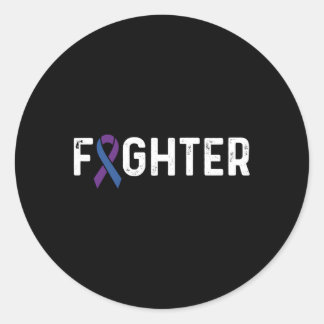 Sticker Rond Lutte contre la polyarthrite rhumatoïde