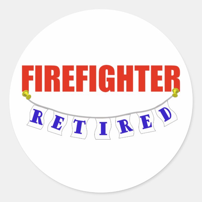 STICKER ROND LUTTE CONTRE LE FEU RETIRÉE (Devant)