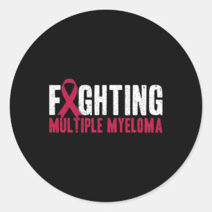 Sticker Rond Lutte contre le myélome multiple Soutien