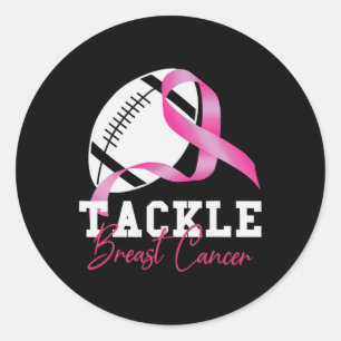 Sticker Rond Lutter contre le cancer du sein Les femmes Prix du