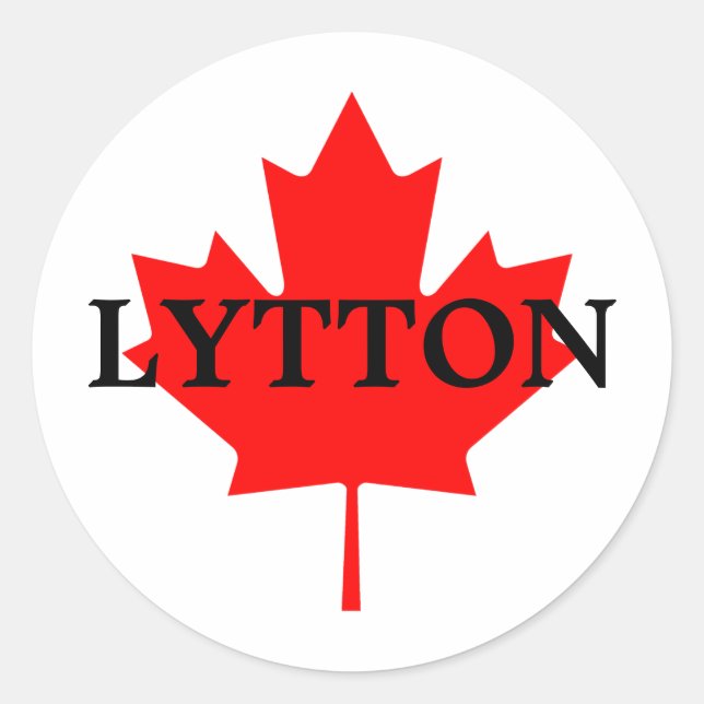 STICKER ROND LYTTON (Devant)