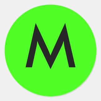 STICKER ROND M