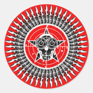 Sticker Rond M. Cible