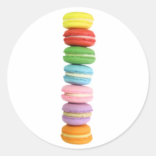 Sticker Rond Macarons