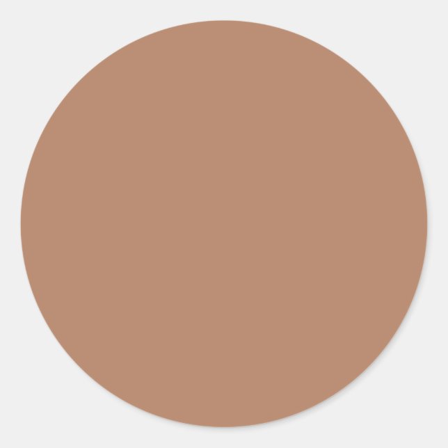 Sticker Rond Macchiato couleur été printemps (Devant)