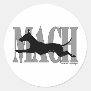 Sticker Rond MACH Manchester