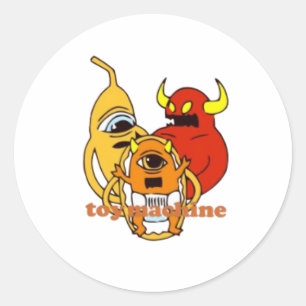 Sticker Rond Machine à jouets