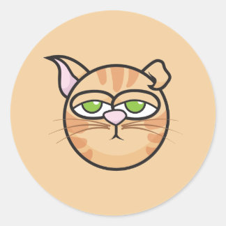 Sticker Rond Macon et amis : Décal de moutarde