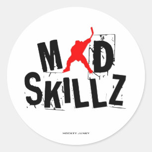 STICKER ROND MAD SKILLZ
