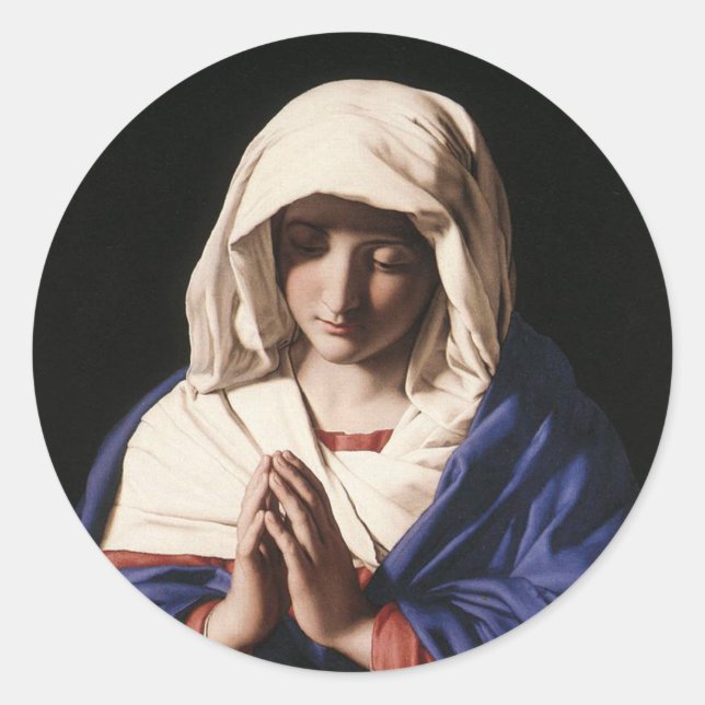 Sticker Rond Madonna (Devant)