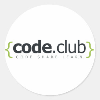 Sticker Rond Magasin Code Club