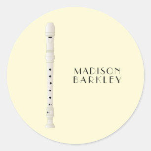 Sticker Rond Magasin Musique Teacher Musique Musique Groupe