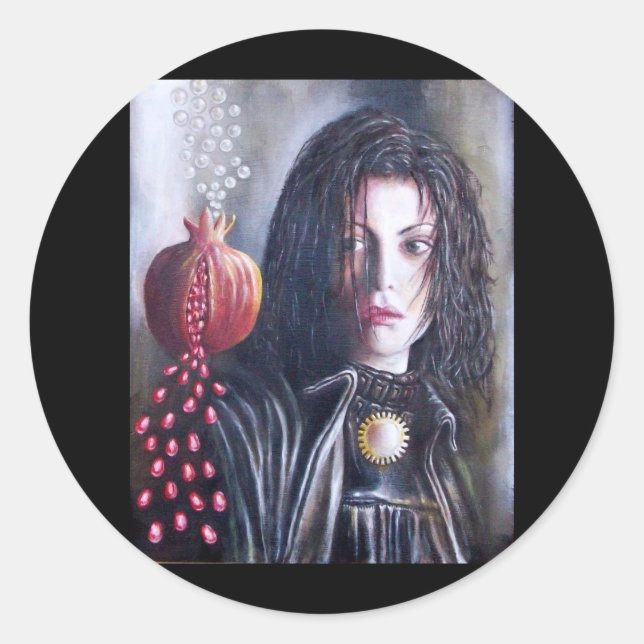 STICKER ROND MAGDALENE (Devant)