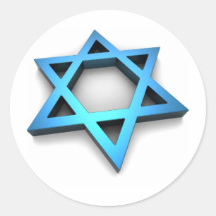Sticker Rond Magen David