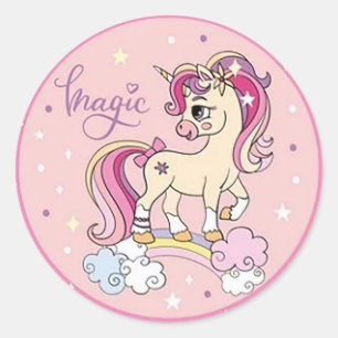 Sticker Rond Magie