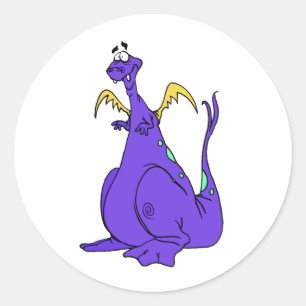 Sticker Rond Magie 28 de dragon