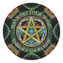 Magie du Pentacle Doré Fractales