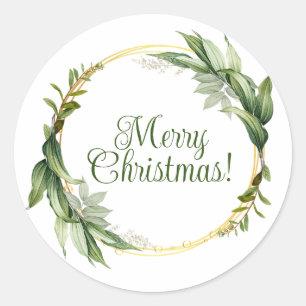 Sticker Rond Magnifique collants de Noël joyeux
