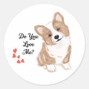 Sticker Rond M'aimes-tu ?